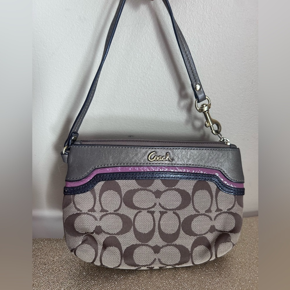 Coach Signature Wristlet
